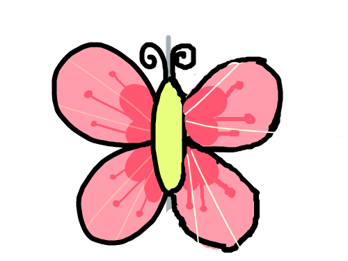 나비 : 나비를그린것이다. 스케치판 ,sketchpan