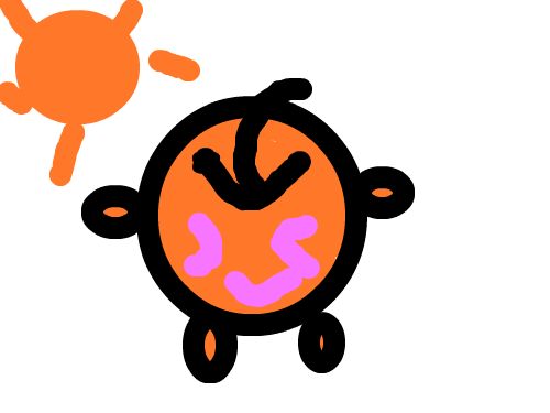 컴교실에 은진 : 사과의 팔과 다리들 스케치판 ,sketchpan