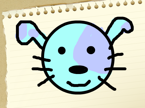 캐릭터 만들기 : 강아지 그리기 스케치판 ,sketchpan