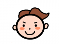 얼굴 : 사람얼굴(왕비호화장전 닮은꼴) 스케치판 ,sketchpan