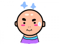 빡빡이 : 남자아이 스케치판 ,sketchpan