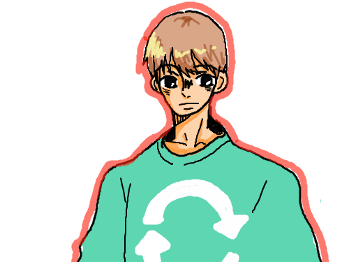 잉크좀ㅁ... : 구걸용으ㅏ로 그린 남정네 스케치판 ,sketchpan