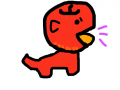 사과 강쥐 : 좀 사나운(?)강쥐 ㄷㄷ;;그래도 귀여운 강쥐~~>ㅁ< 스케치판 ,sketchpan