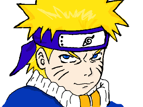 나루토 색칠하기!!!>_ : 나루토군이 완성되었어요!!!어때요??ㅇ_ㅇ 스케치판 ,sketchpan