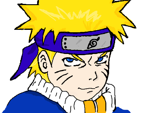 나루토군완성!!!>_ : 나루토군을 완성했습니다. 어때요??ㅇ_ㅇ 스케치판 ,sketchpan