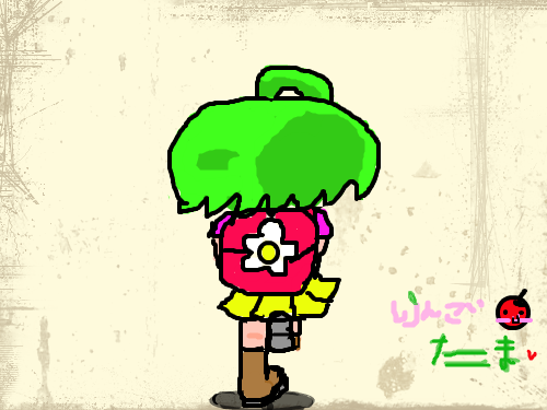 링고타마의 뒷모습 : 링고타마 스케치판 ,sketchpan