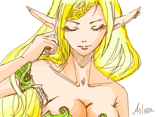 채색완료 : 엉 힘드러 스케치판 ,sketchpan