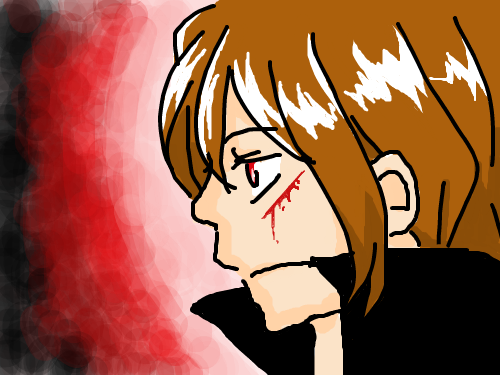 꽥. : 아무생각없이 그리니까 이상한 애가... 스케치판 ,sketchpan