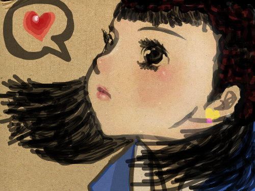 뢔게소녀 : 뢔게(?)소녀 스케치판 ,sketchpan