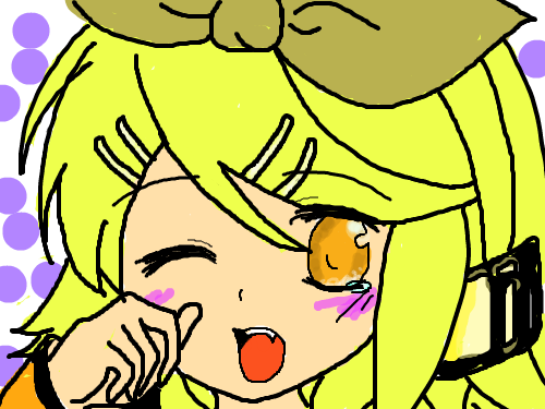 카가미네린 : 색칠ㅇㅇㅇ 스케치판 ,sketchpan