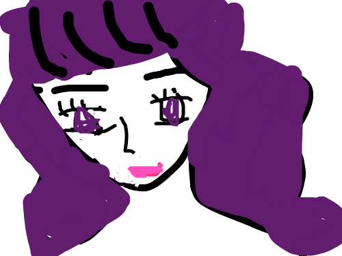 여자 : 공주로 그리려 하지만 스케치판 ,sketchpan