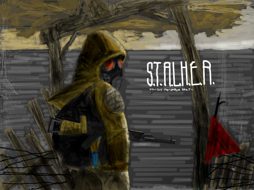 S.T.A.L.H.E.R. : ..... 스케치판 ,sketchpan