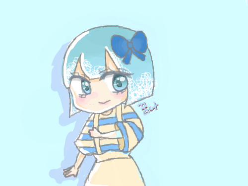 우옹 완성 : 본캐입니다~! 스케치판 ,sketchpan