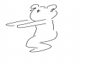 기마자세 .. : 기마자세 개객기 스케치판 ,sketchpan