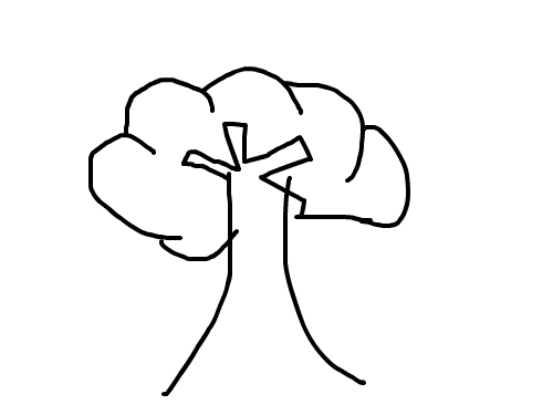 나무 : 세교초교:이수진 스케치판 ,sketchpan