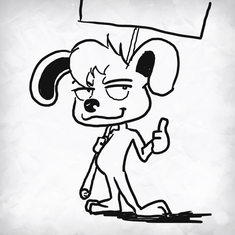 토끼 : 토끼 스케치판 ,sketchpan