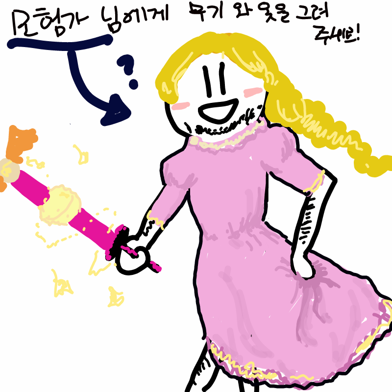 모험가? : 모험가? 스케치판 ,sketchpan