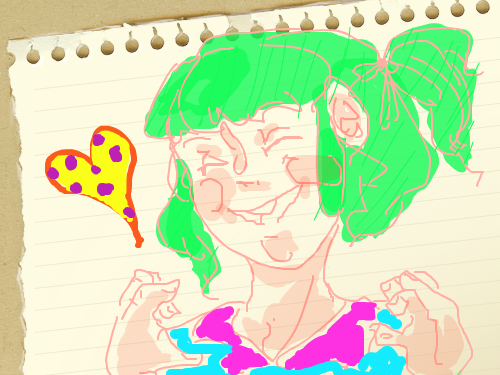 사랑 : 북흐러워요 스케치판 ,sketchpan