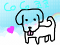 CoCo : 강아지 coco 스케치판 ,sketchpan