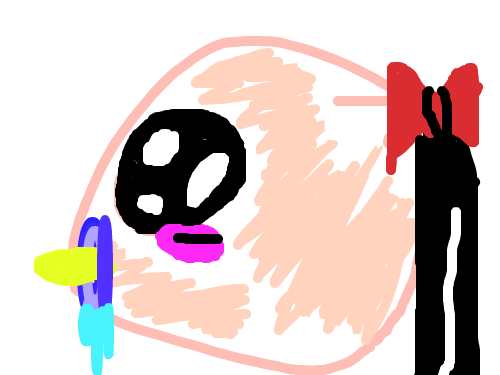 침뚝뚝아기 : 아기는 도데체 뭘 봤길래 저렇게 눈망울을 반짝이고 젖꼭지를 빨면서도 침을 뚝뚝 흘리는 걸까요?? 스케치판 ,sketchpan