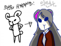 의인화, : 광마라 , 잘 못그렷죠?! 스케치판 ,sketchpan