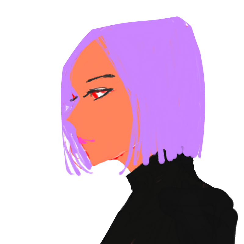 보라색 : 보라색 스케치판 ,sketchpan