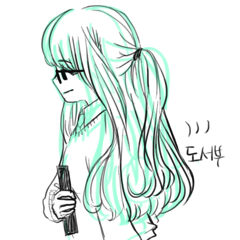 학교도서.. : 학교도서부 스케치판 ,sketchpan