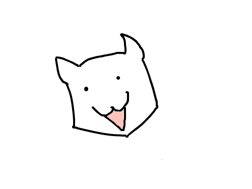 A simple doodle. : =D... 스케치판 ,sketchpan