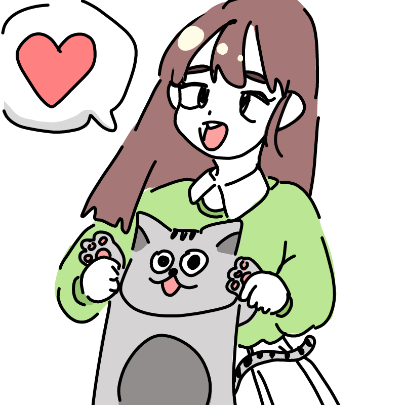 고양이 하.. : 고양이 하트 스케치판 ,sketchpan