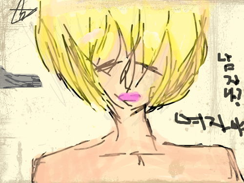ㅋㅋㅋㅋㅋㅋㅋㅋ : 그냥 한번 그려봣어요.....-..- 스케치판 ,sketchpan