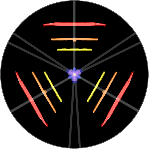 초음파 꽃 : 초음파가 무지개다 스케치판 ,sketchpan