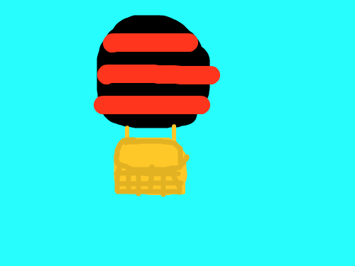 yay : hot air ballon 스케치판 ,sketchpan