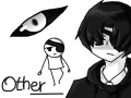 자캨 : 다른 눈이라서 '다른'의 Other(...) 스케치판 ,sketchpan
