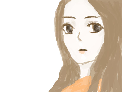 윤지아 : 제 만화 '고스트 팬시점'에 나오는 주인공이자 퇴마사 윤지아입니다 ~ㅅ~ 스케치판 ,sketchpan