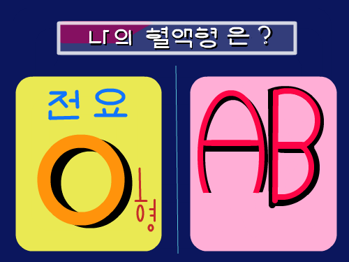 나의혈핵형 : AB형이예영 ㄷ 스케치판 ,sketchpan