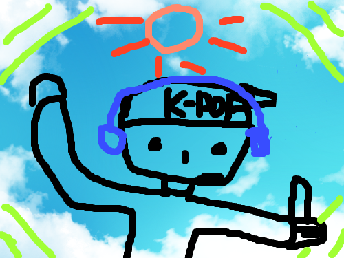 k-pop임 : 난 잘그려 스케치판 ,sketchpan