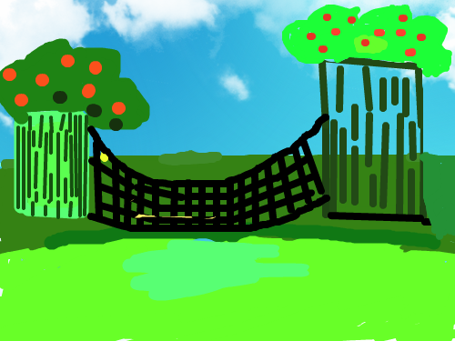 숲이 마을 : 거기는 공기가맗음 스케치판 ,sketchpan