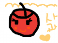 과일 : 숙제로 그렸다. 스케치판 ,sketchpan