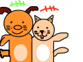 강아지 고양이 : 잘 못그렸다........................................................................!!!!!!!!!!!!!!!!!!!!!!!!!! 스케치판 ,sketchpan
