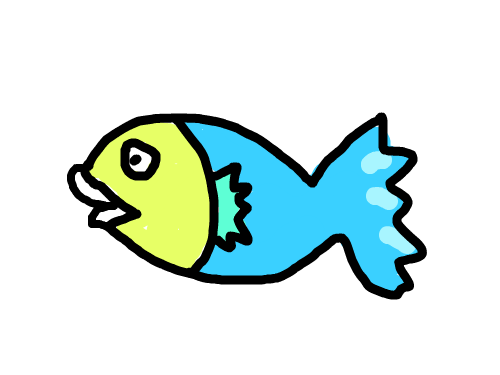 물고기 : 물고기, 스케치판 ,sketchpan