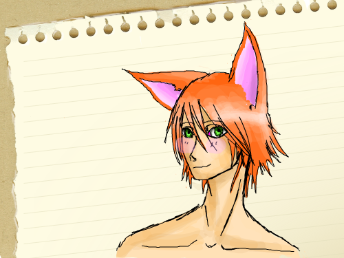 fox boy : ....just random lol 스케치판 ,sketchpan