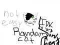 Random Cat : It's a picture of a random cat's head. =| 스케치판 ,sketchpan