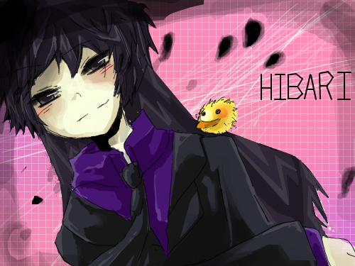 여장 ㅋ : 히바리가 여장한.. 스케치판 ,sketchpan