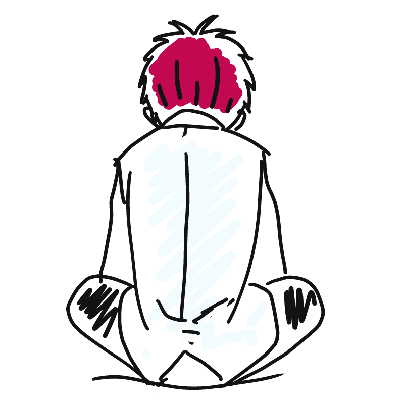 짠한뒷모.. : 짠한뒷모습 스케치판 ,sketchpan