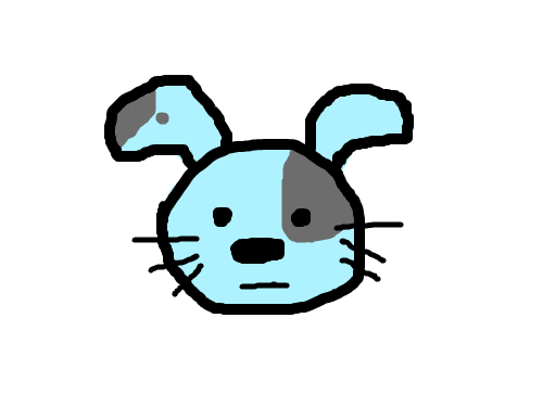토끼강아지 : 토끼가된 강아지 스케치판 ,sketchpan