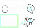 병아리 ㅋㅋㅋㅋㅋ : 병아리 닭이 되다 스케치판 ,sketchpan
