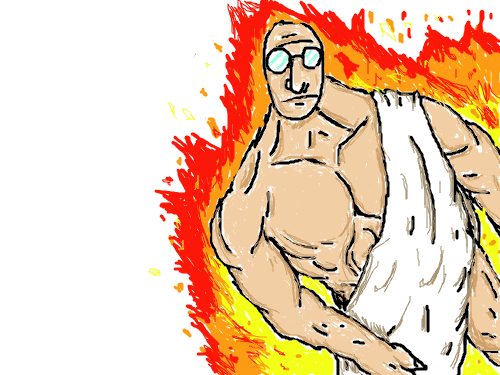 간뒤 : 간디 good 스케치판 ,sketchpan