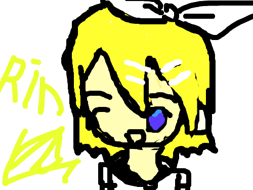 카가미네린 : 카가미네린 스케치판 ,sketchpan