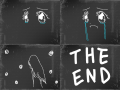 끝이 난 후... : The End... 스케치판 ,sketchpan