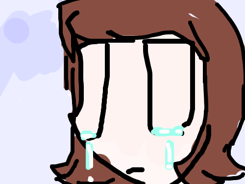 슬퍼.. 슬퍼.... : 남친에게 차여서..하염없이 눈물을 흘리는 한 여자...잘 못그렸내욤..;; 스케치판 ,sketchpan